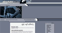 Desktop Screenshot of absolutedivas.com
